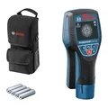 Produktbild: Bosch Professional Ortungsgerät D-tect 120 (4 x AA Batterien, max. Ortungstiefe für Kunststoffrohre/Holzunterkonstruktion/spannungsführende Leitungen/Eisenmetalle: 60/38/60/120/120 mm, Schutztasche)