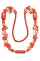 Produktbild: COLLEZIONE ALESSANDRO Lange Kette Zilly, mit unterschiedlichen Holzperlen