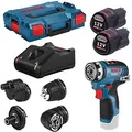 Produktbild: BOSCH PROFESSIONAL Bosch GSR 12V-35 FC 1750 RPM Ohne Schlüssel 590 g Schwarz, Blau, Rot