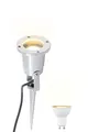 Produktbild: Luminea Pflanzenstrahler innen: Indoor-Pflanzenstrahler, einflammig, inklusive 6 LED-Spotlights GU10 (LED innen, Pflanzenspot, Erdspiess)
