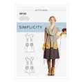 Produktbild: SIMPLICITY CREATIVE CORP SS9122A Muster: XS-S-M-L-X Simplicity Schnittmuster S9122 Damenkleider, Papier, verschieden