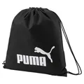 Produktbild: PUMA Unisex Phase Gym Sack Kordelzugbeutel Wasserfest 2 Fächer 1er Pack Schwarz