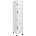 Produktbild: vidaXL Schließfachschrank mit 4 Fächern 38x45x180 cm