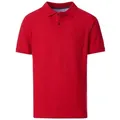 Produktbild: Redmond Poloshirt uni basic rot|weiß 4XL
