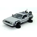 Produktbild: Welly 1/24 Scale 22441FV-GW Delorean Time Machine Fly Mode Back To The Future II