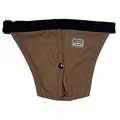 Produktbild: Ebi, Klassische Höschen für Hunde, Größe M – 32 – 39 cm, Braun, Höschen aus Baumwolle, bequem und dehnbar, leicht zu verstellen, mit 3 Damenbinden, waschbar bei 40 °C
