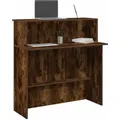 Produktbild: Vidaxl - Empfangstheke Räuchereiche 100x50x103,5 Cm Holzwerkstoff