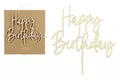Produktbild: 5900779132610 Topper drewniany Happy Birthday 16,5cm 32610 PartyDeco