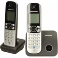 Produktbild: Panasonic KX-TG6812 DECT-Telefon Anrufer-Identifikation (KX-TG6812PDB)