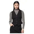 Produktbild: PIECES Damen Pcbozzy Vest Noos Exp Bc Anzugweste, Schwarz,L