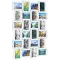 Produktbild: Relaxdays Bilderrahmen, Weiß, Kunststoff, Holzwerkstoff, 59x2.5x86 cm, Bilder und Zubehör, Bilderrahmen, Bilderrahmen-Collagen