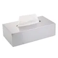 Produktbild: Taschentuchbox mit Wandmontage Set 8-teiliger aus Edelstahl in der Farbe Silb...