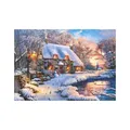 Produktbild: CASTORLAND Winter Cottage Puzzle 500 Teile