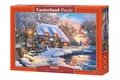 Produktbild: 5904438053278 Puzzle 500 elementów. Zimowa wioska Castorland