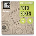Produktbild: Hama Fotoecken (1000 Stück, selbstklebend, geeignet für Alben), transparent, 00007108