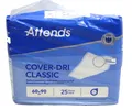 Produktbild: Attends Cover-Dri Classic Bett Unterlage Einlage | 60 cm x 90 cm | 25 Stück ✅
