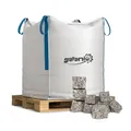 Produktbild: BigBag 1000 kg Granit Pflastersteine 4/6 cm – Garten | Stein Natur Weg Bau