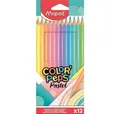 Produktbild: MAPED Buntstift Farbstift 12er Pastell- farben 3kant Color Peps