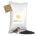 Produktbild: Boill/Sonnenblumenkerne schwarz - 25 kg. Vogelfutter, Wildvögel Garten Futter Neue Ernte 2025 ganzjahresfutter fettfutter 25000 g