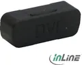 Produktbild: InLine Staubschutz, für DVI Buchse, schwarz, 50er Pack