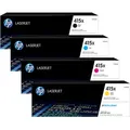 Produktbild: HP 415X 4er Pack Toner-Set CMYK Multipack Color LaserJet M454 M455 M479 M480 Toner Tonerset Cyan Magenta Yellow Schwarz - HP Power Partner