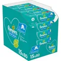 Produktbild: Pampers Feuchttücher Fresh Clean, 1200 Tücher, parfümiert, je 80 Stück, 15 Pack