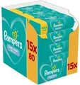 Produktbild: Pampers Fresh Clean Feuchttücher Baby ohne Alkohol 1200 Stück 15er Pack