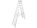 Produktbild: Krause Aluminium-Doppelleiter STABILO 5,10 m