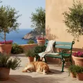 Produktbild: PROREGAL Gartenbank Curacao | 2-Sitzer | Grün | HxBxT 85x115x60cm | Witterungs- & UV-beständiger Kunststoff | Parkbank Sitzbank Außenbereich Garten Balkon Terrasse