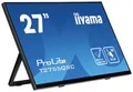 Produktbild: Iiyama ProLite T2755QSC-B1 Touchscreen-Monitor EEK: D (A - G) 68.6 cm (27 Zoll) 2560 x 1440 Pixel 16:9 5 ms HDMI, DisplayPort, Audio-Line-out, USB-
