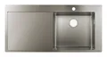 Produktbild: Hansgrohe S71 Einbauspüle S715-F450 mit Abtropffläche links - Edelstahl - 43306800