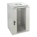 Produktbild: HMF 63309-07 Serverschrank 10 Zoll, 9 HE, Netzwerkschrank, Wandschrank, 10