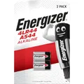 Produktbild: Energizer Batterien 4LR44 A544 (2 Stück) - 6V Alkali-Batterie - Quecksilberfreie - 3 Jahre lagerfähig