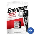 Produktbild: 4x Energizer Alkaline Batterien 2 Stück 4LR44/A544 6V