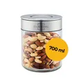 Produktbild: Vorratsglas 700 ml | Runde Vorratsdose | Luftdicht & Auslaufsicher | SILBERTHAL