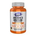 Produktbild: NOW FOODS Arginin 500 mg & Ornithin 250 mg Aminosäuren