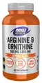 Produktbild: NOW Foods Arginine & Ornithine, 500/250 - 100 caps (219,90 EUR/kg)