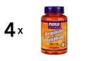 Produktbild: 4 x Now Foods Arginine/Ornithine (100) (133,84 EUR/kg)