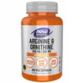 Produktbild: NOW Foods L-Arginin 500 mg + L-Ornithin 250 mg 100 Kapseln REGENERATION