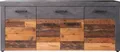 Produktbild: trendteam Wohnen Sideboard Indy Graphit Grau Matera-Old Wood NB/Old Wood NB 178 x 76 x 40 cm