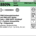 Produktbild: Schraube R 88094 SEKO Spitze/PZ 3,5x45/30-Z TG Sta galv.verz. WIROX 1000St. SPAX
