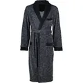 Produktbild: Vossen Bademantel, Schwarz, Textil, Gr. S, male, Badtextilien, Bademäntel