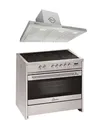 Produktbild: Gurari GCH E 912 X Elektro Standherd 121 L+Dunstabzugshaube 90 cm