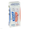 Produktbild: 2x ARONAL/ELMEX Doppelschutz Zahnpasta 2X75 ML
