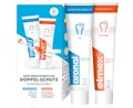 Produktbild: 1x 2er Pack Aronal Elmex Doppelschutz Zahnpasta 2x 75ml Zahncreme