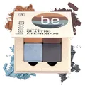 Produktbild: Benecos Quattro Eyeshadow true blue - 4 hochpigmentierte Lidschattenfarben - wiederbefüllbare Make-up-Palette - Naturkosmetik mit Bio-Rizinusöl