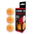 Produktbild: Donic-Schildkröt Tischtennisball Exclusive 3-Stern, Poly 40+ Qualität, für fortgeschrittenes Freizeitspiel und intensives Training, 3 STK. orange