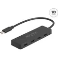 Produktbild: DELOCK 64322 - USB 4-Port-Hub, USB-C zu 4x USB-C