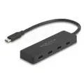 Produktbild: Delock USB 10 Gbps Type-C Hub mit 4 x Buchse schwarz Schwarz