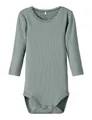 Produktbild: NAME IT Damen Nbfkab Ls Body Noos, Slate Gray, Numeric_80